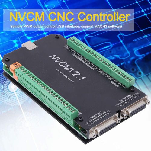  Wal front MACH3 Motion Card NVCM 5 Axis USB CNC Controller Interface Board Card for Stepper Motor