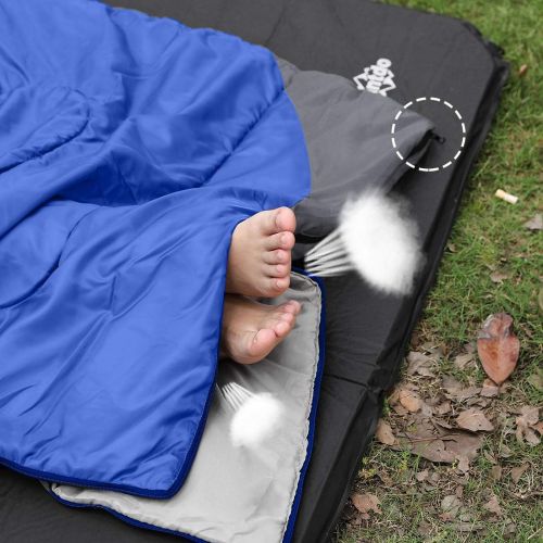  Brand: Wantdo Wantdo Sleeping Bag with Hood for Cold Weather 30 Fahrenheit Indoor Outdoor Use Waterproof, Portable Lightweight Great for Camping Backpacking Hiking