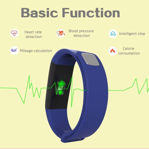  Brand: XHBYG XHBYG Smart Bracelet Smart Wristband Fitness Tracker Sleep Monitoring Heart Rate Monitor Smart Band Blood Pressure Blood Oxygen