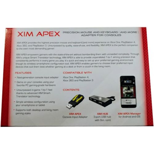  [아마존베스트]XIM APEX Keyboard Mouse Controller Adapter Converter for PS4 PS3 Xbox One Xbox 360