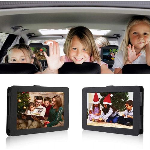  [아마존베스트]YOOHOO Tablet Car Headrest Mount Holder for Swivel & Flip Style Portable DVD Player (14 inch)