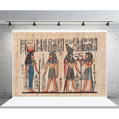  Yeele 10x8ft Ancient Egyptian Mural Photography Backdrop Old Fresco Wall Painting Background for Pictures History Religion Culture Civilization Heritage Photo Booth Shoot Vinyl Stu