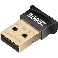 [아마존베스트]ZEXMTE Bluetooth USB Adapter CSR 4.0 USB Dongle Bluetooth Receiver Transfer Wireless Adapter for Laptop PC Support Windows 10/8/7/Vista/XP,Mouse and Keyboard,Headset