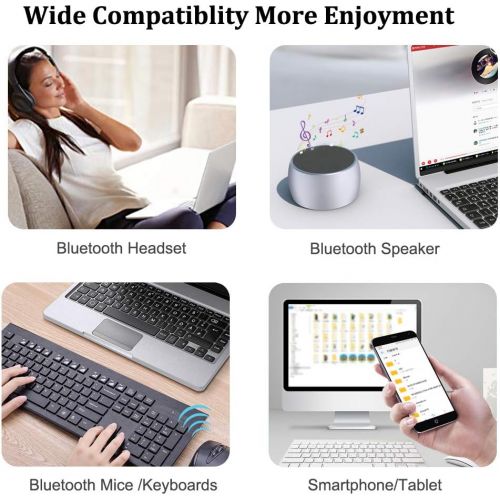  [아마존베스트]ZEXMTE Bluetooth USB Adapter CSR 4.0 USB Dongle Bluetooth Receiver Transfer Wireless Adapter for Laptop PC Support Windows 10/8/7/Vista/XP,Mouse and Keyboard,Headset