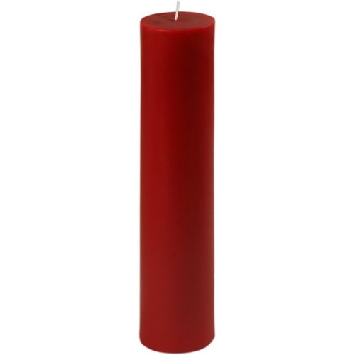  Brand: Zest Candle Zest Candle CPZ-2904_12 12-Piece Pillar Candle, 2 x 9, Red