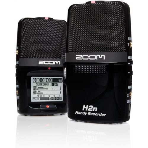  Brand: Zoom Zoom H2n Stereo/Surround-Sound Portable Recorder, 5 Built-In Microphones, X/Y, Mid-Side, Surround Sound, Ambisonics Mode, Records to SD Card, For Recording Music, Audio for Video,