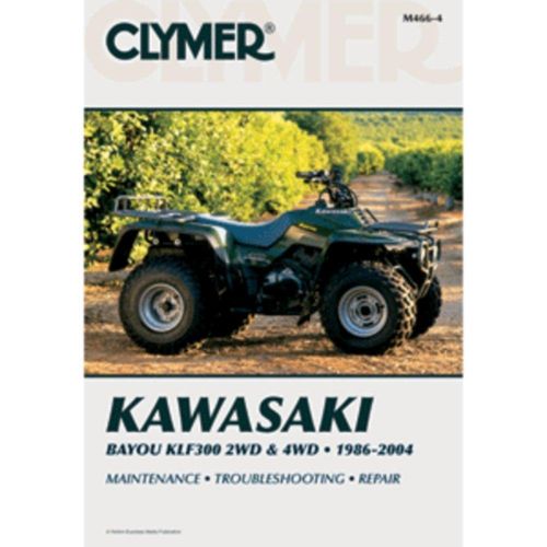  BrandX Clymer Kawasaki Bayou KLF300 2WD (1986-2004) & 4WD (1989-2004) consumer electronics Electronics