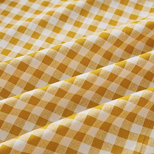  [아마존베스트]Brandream Baby Valance Daisy Curtain Panels Vintage Newborn Infant Toddler Nursery Room Sunflower Window Treament 100% Cotton, 1 Pack