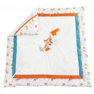 Brandream Swaddle Blanket Newborn Baby Wrap - Playful Fox Baby Quilted Comforter, Sleep Sack...