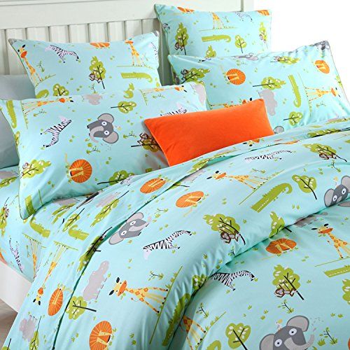  Brandream Boys Bedding Sets Cars Bedding 100% Cotton Duvet Covers Set 3-Piece Queen Size (No Comforter Included)