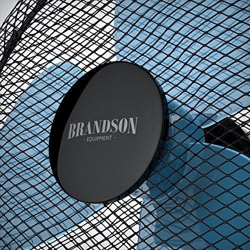  [아마존베스트]Brandson Table Fan 35 cm Table Fan with 3 Power Levels Power Consumption 40 W Pleasant Operating Noise Tilt Angle Approx. 30°, Oscillation approx. 85°,| black
