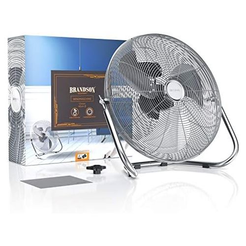  [아마존베스트]Brandson DE large wind machine fan, silver, B07NWB6ZVT