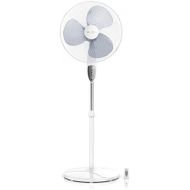 [아마존베스트]Brandson Floor Standing Fan with Remote Control, Standing Fan, Height Adjustable Stand, Adjustable Inclination Angle, 50 W, 3 x Different Speed Levels, 80° Oscillating Function