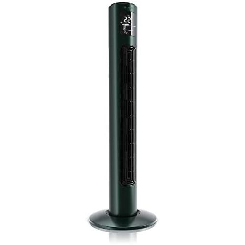  [아마존베스트]Brandson Tower Fan with Remote Control  Oscillating Tower Fan  96 cm  Fan with 3 Speed Settings  Timer  60° Oscillation, green, 722303807