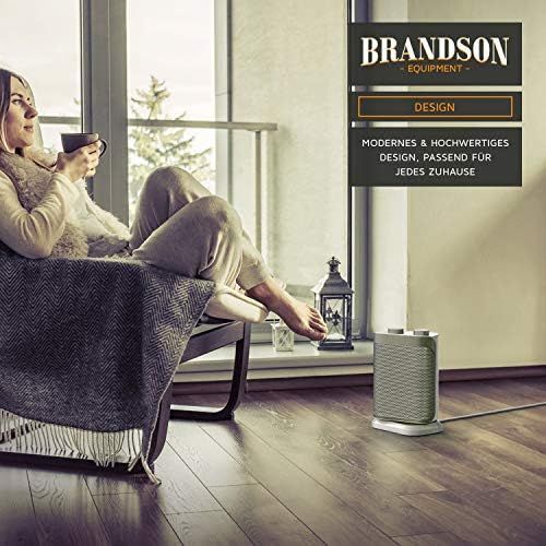  [아마존베스트]BRANDSON Fan Heater, White