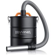 [아마존베스트]Brandson - Ash filter pre-separator - 20 L collection container - suction connection - 1 m suction hose - ash filter - oven vacuum cleaner - fireplace vacuum cleaner - quick fasten