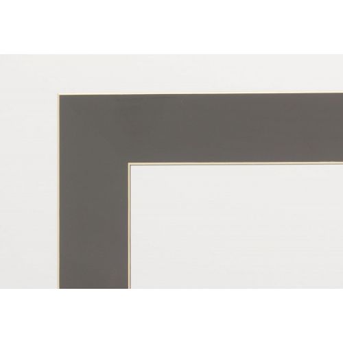  BrandtWorks AZBM71Thin Modern Matte Charcoal Slim Floor Mirror 19 x 68.5
