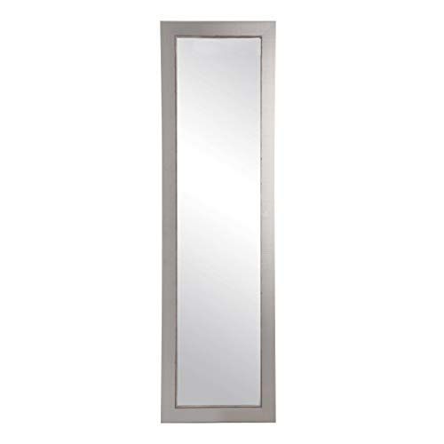  BrandtWorks BM7THIN Silver Lined Full Length Mirror 70.5 x 21, Aged