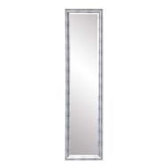 BrandtWorks AZBM085THIN Framed Mirror Brushed Silver