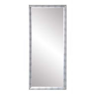 BrandtWorks AZBM085TS Framed Mirror Brushed Silver