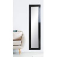 BrandtWorks, LLC AZBM80SKINNY Floor Mirror, 16 x 71, Black