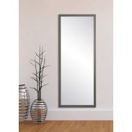 BrandtWorks, LLC AZBM071NM Framed Non Beveled Leaning Mirror 23 x 68 Dark Gray