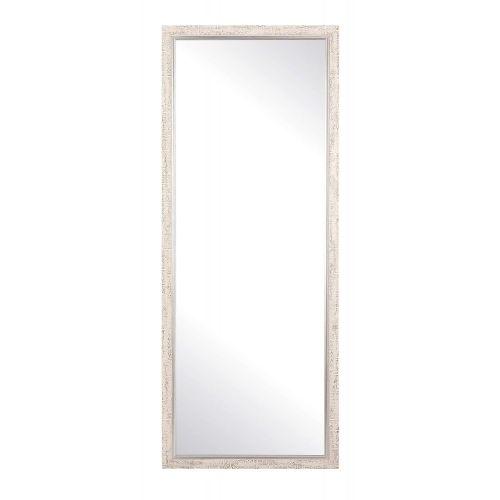  BrandtWorks, LLC AZBM050NM Framed Non Beveled Leaning Mirror 23.5 x 68.5 Gray Gold