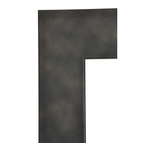  BrandtWorks AZ-BM25SKINNY Clouded Gunmetal Floor Mirror 16 x 71 Black