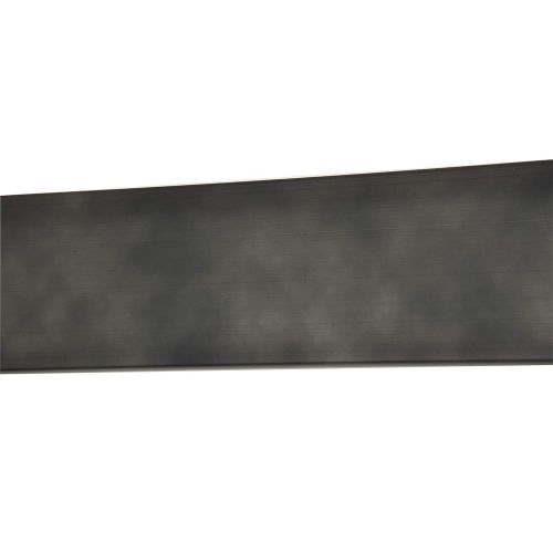  BrandtWorks AZ-BM25SKINNY Clouded Gunmetal Floor Mirror 16 x 71 Black