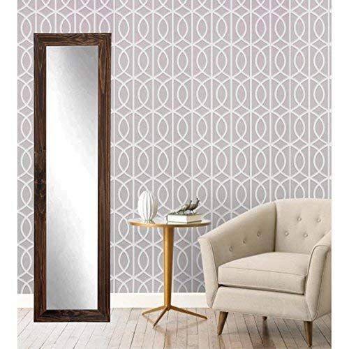  BrandtWorks BM17THIN Rustic Espresso Full Length Mirror 21 x 70.5 Brown