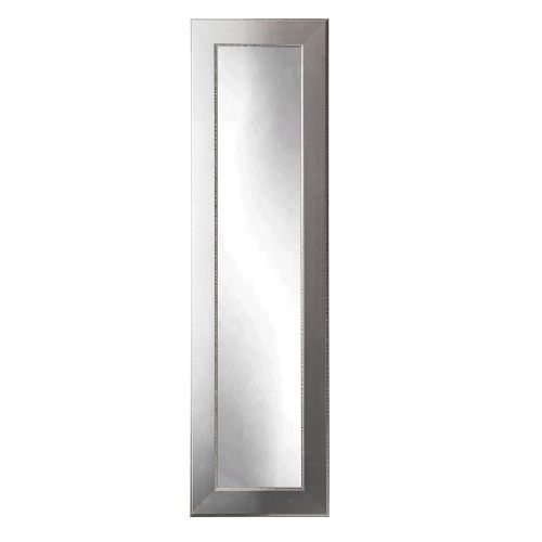  BrandtWorks BM12THIN Mod Euro Silver Full Length Mirror 21.5 x 71 Brushed