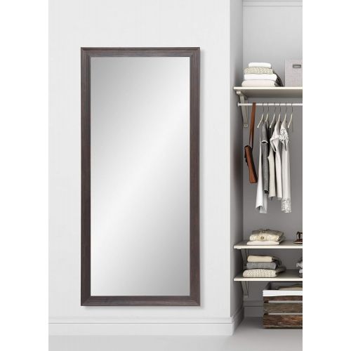  BrandtWorks BM017T Rustic Espresso Floor Mirror 70.5 x 31.5 Brown