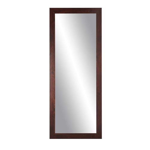  BrandtWorks, LLC AZBM015NM Framed Non Beveled Leaning Mirror 25.5 x 70.5 Chrome