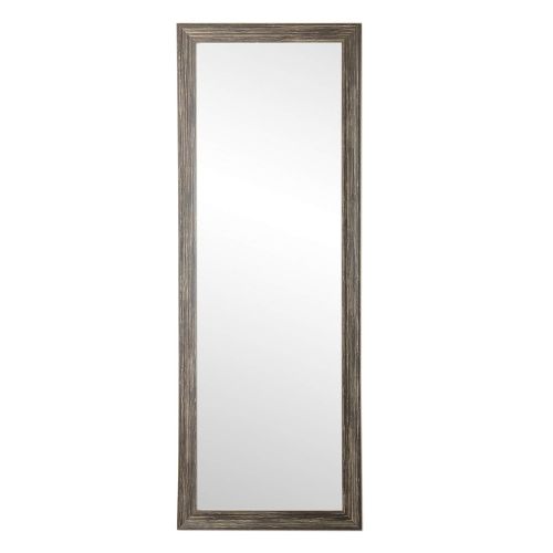  BrandtWorks, LLC AZBM066NM Framed Non Beveled Leaning Mirror 25 x 70 Metal Wood