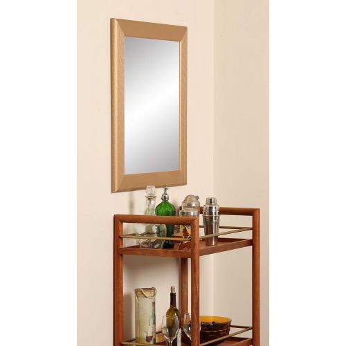  BrandtWorks, LLC Gold Grain Floor Mirror 33 X 72