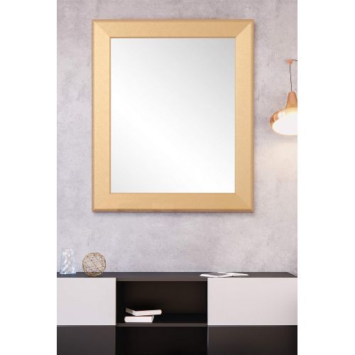  BrandtWorks, LLC Gold Grain Floor Mirror 33 X 72