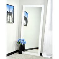 BrandtWorks Floor Mirror, 32 x 66, Pure White