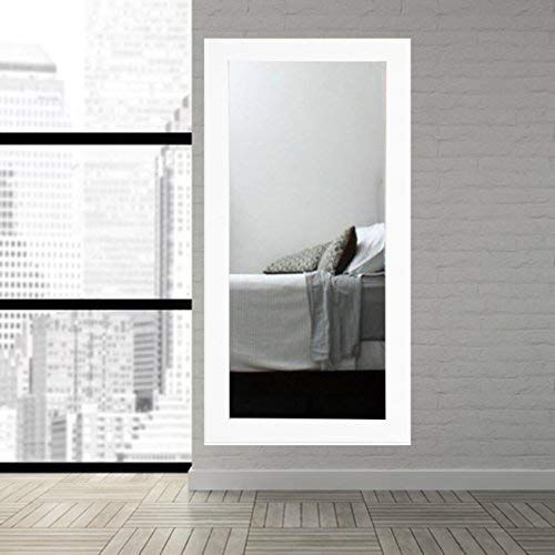  BrandtWorks Floor Mirror, 32 x 66, Pure White