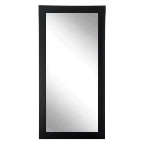  BrandtWorks, LLC BM002T Oversized Wall Mirror, 32 X 71, Matte Black,32 X 71