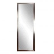 BrandtWorks Embossed Steel Full Length Dressing Leaning Floor Vanity Wall Mirror