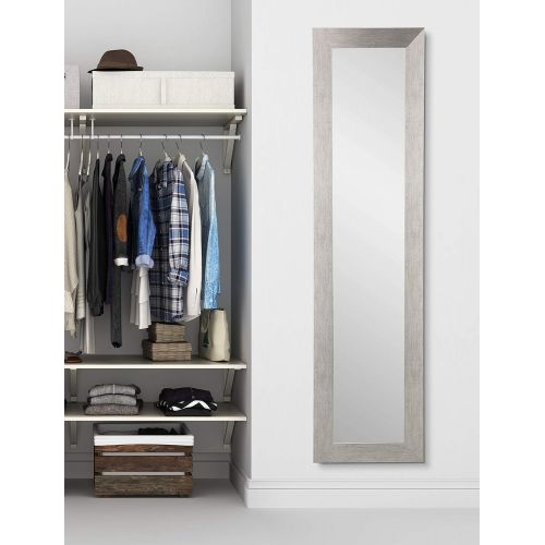  BrandtWorks AZBM4THIN-L3 Wall Mirror 21.5 x 55 Silver