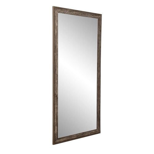  BrandtWorks, LLC BM046T Simply Distressed Chocolate Floor Mirror 32 x 71 Brown