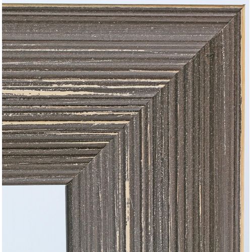  BrandtWorks, LLC BM046T Simply Distressed Chocolate Floor Mirror 32 x 71 Brown