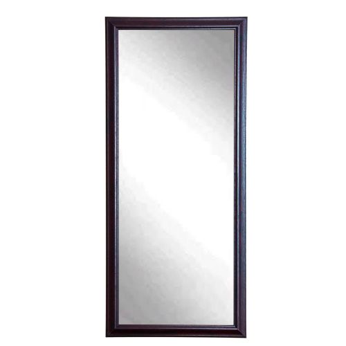  BrandtWorks Fair Full Length Floor Vanity Wall Mirror 31.5 x 70.5 Burgundy Walnut