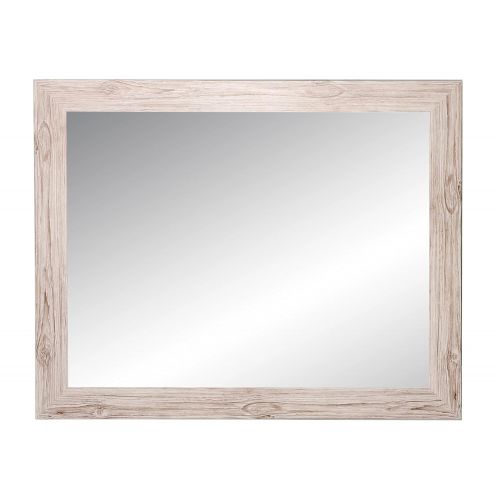  BrandtWorks Oyster Grain Wall Mirror, 32 x 50