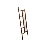 BrandtWorks Carrington Walnut Leaning Mirror Ladder 23.25 x 72