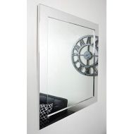 BrandtWorks BM015L2 Chrome Wall Mirror, 32 x 50, Silver