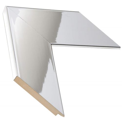  BrandtWorks BM015L2 Chrome Wall Mirror, 32 x 50, Silver