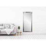BrandtWorks Commercial Value Hotel Design Vanity Wall Mirror, 32 x 66, Silver