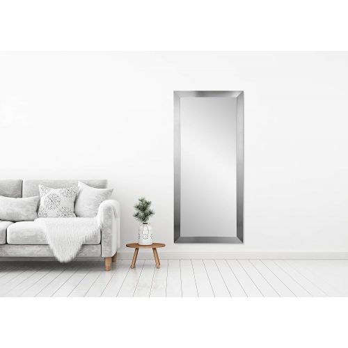  BrandtWorks BM001F Silver Full Body Floor Mirror 32 x 71